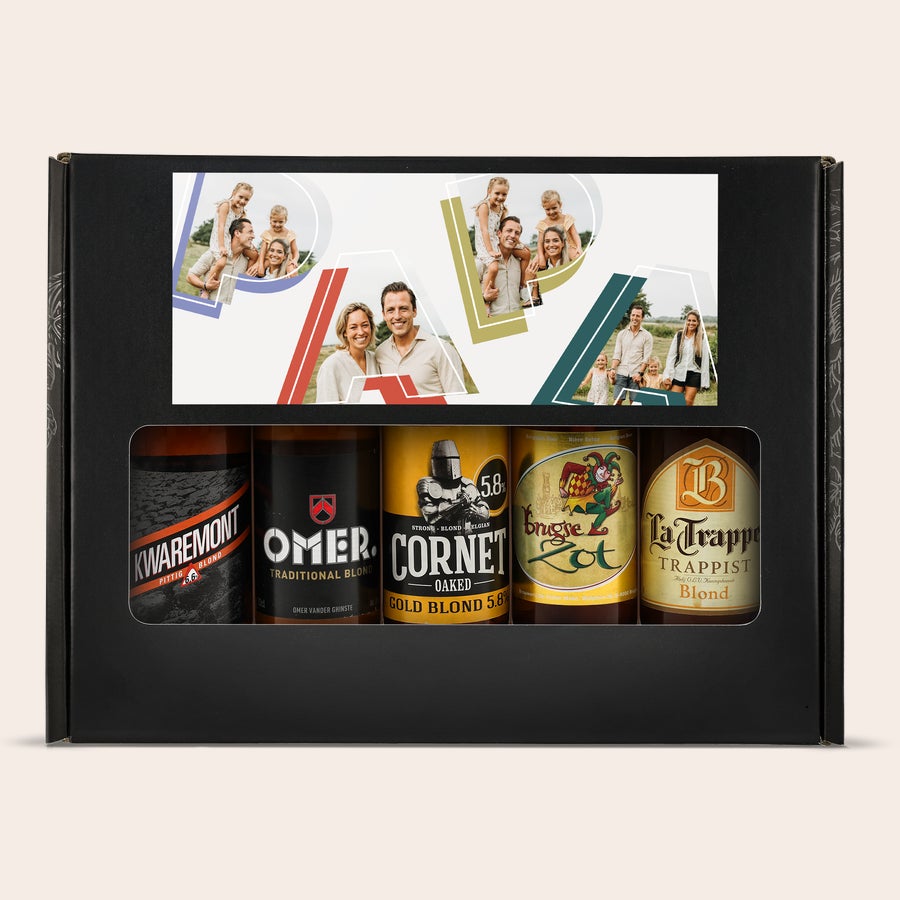 Gepersonaliseerd bierpakket Gepersonaliseerd bierpakket