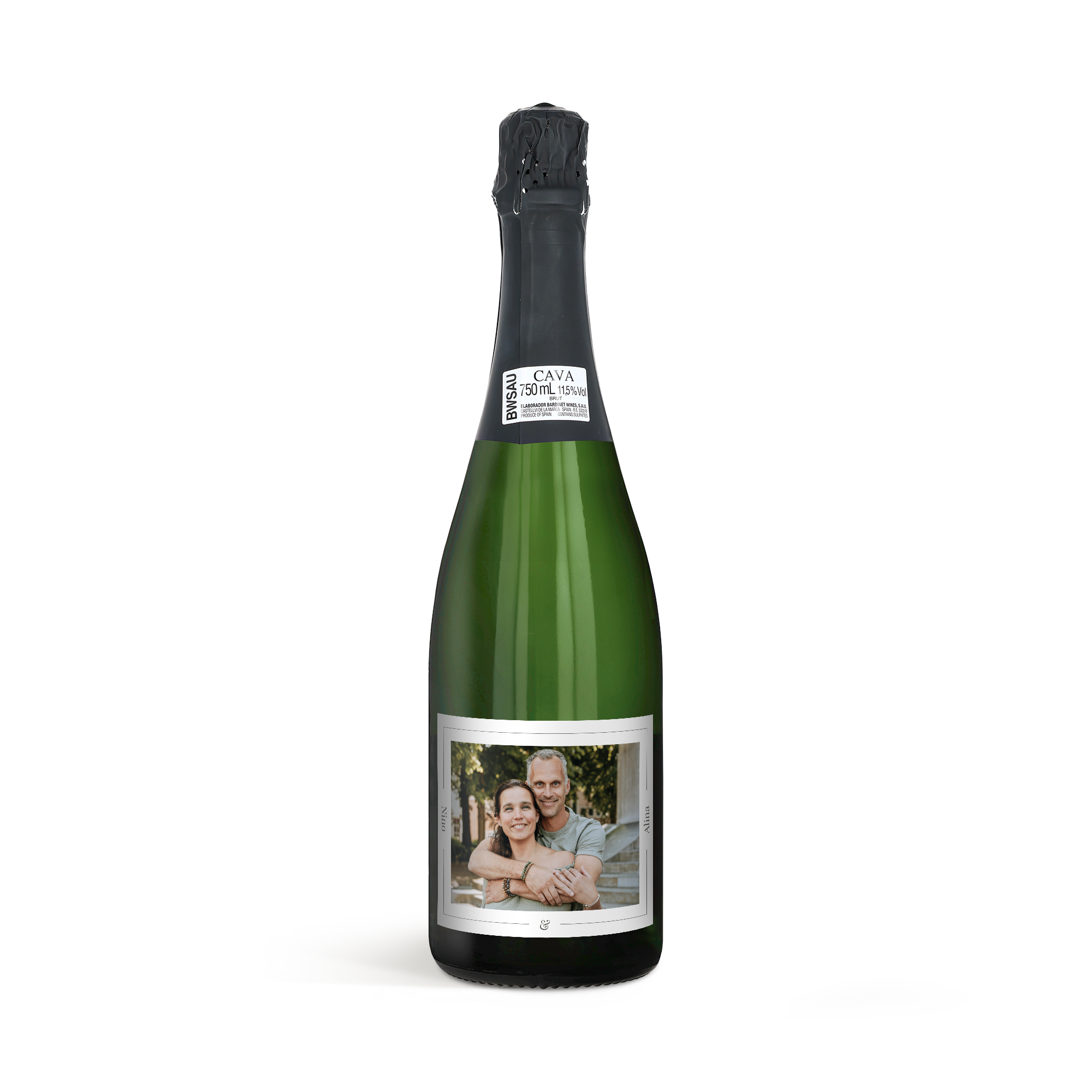 Wein Geschenkset personalisieren - Cava Palau Gazo Brut