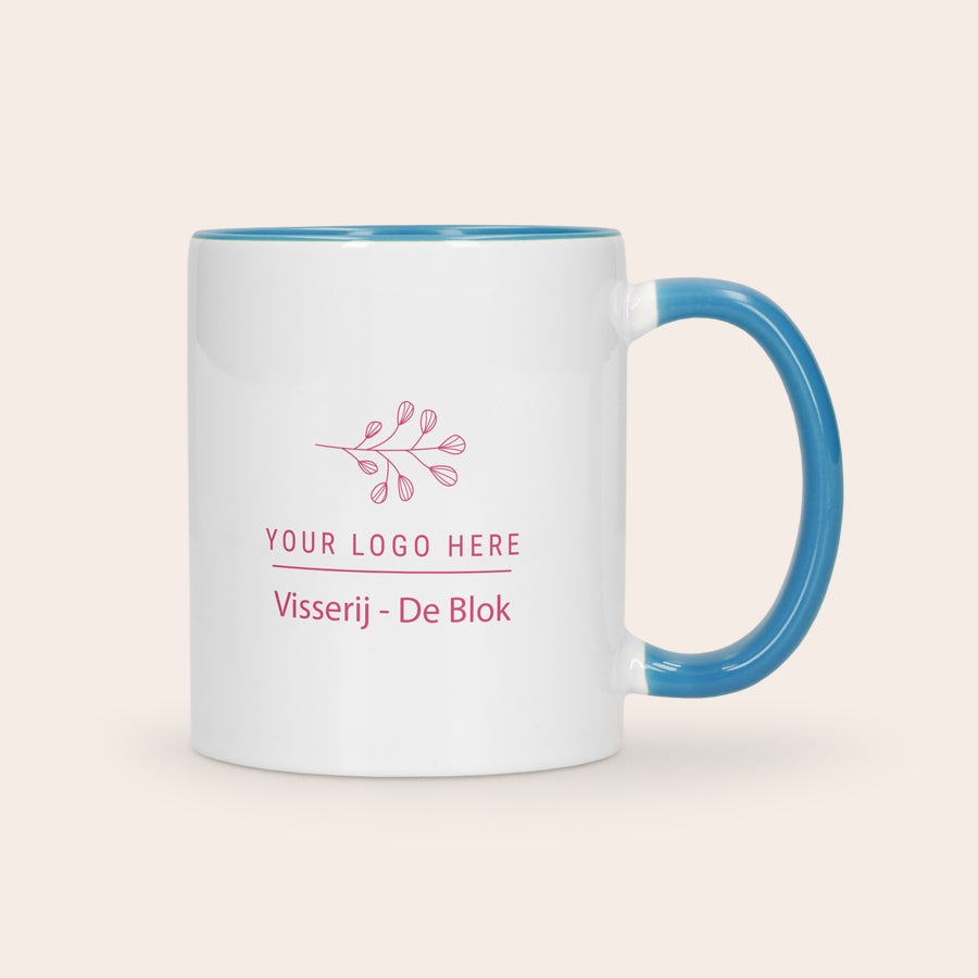Gekleurde mok bedrukken Gekleurde mok bedrukken