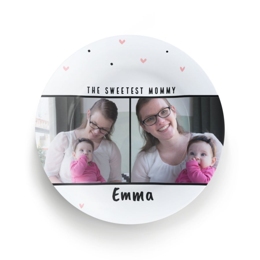 Personalised plate - Mother's Day Personalised plate - Mother's Day
