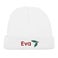 Personalised Baby Beanie - First Christmas - White