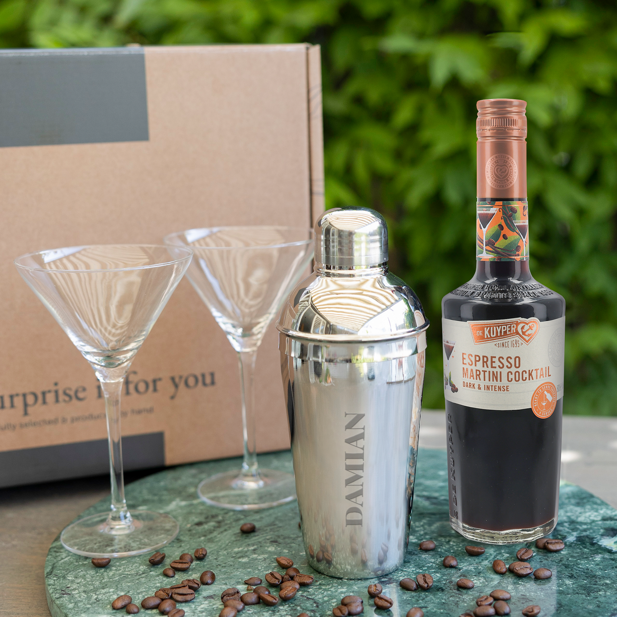 Set cadou Espresso Martini personalizat