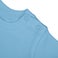 T-shirt til babyer med navn - Korte ærmer - Babyblå - 62/68