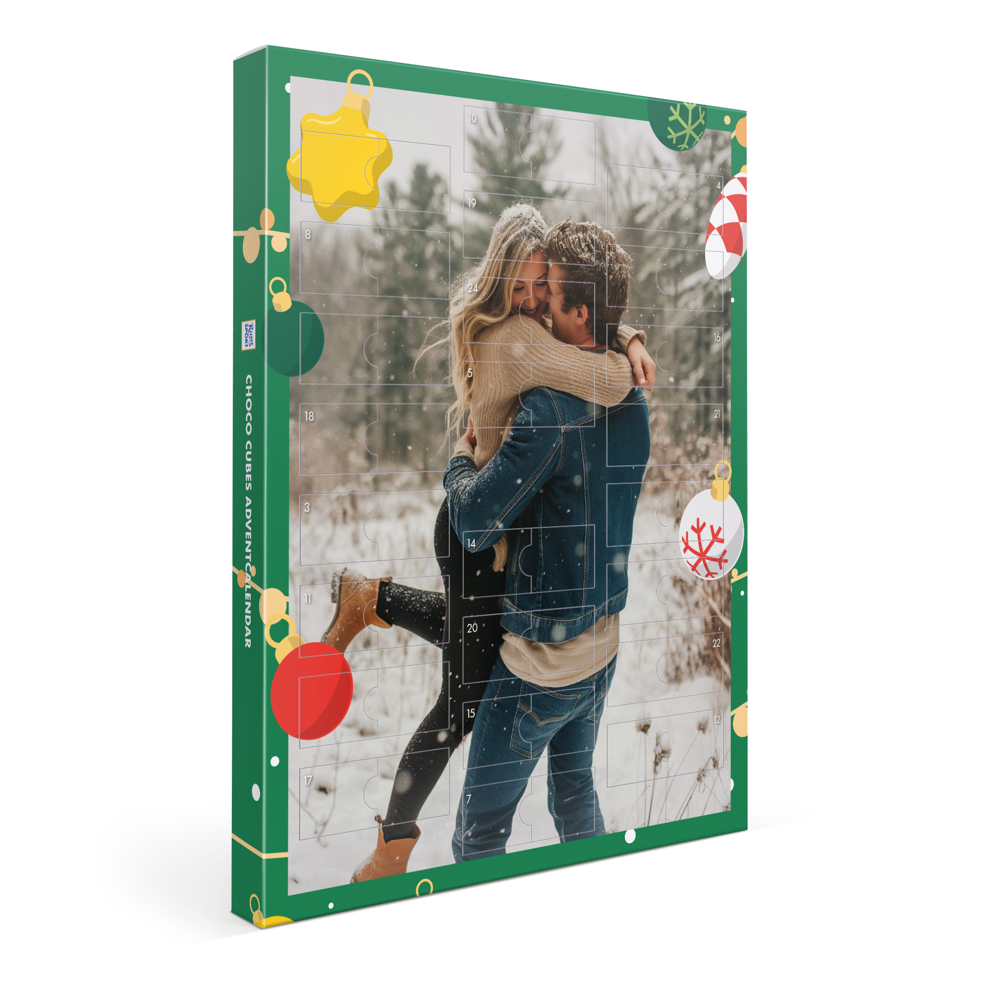 Personaliseret Ritter Sport julekalender