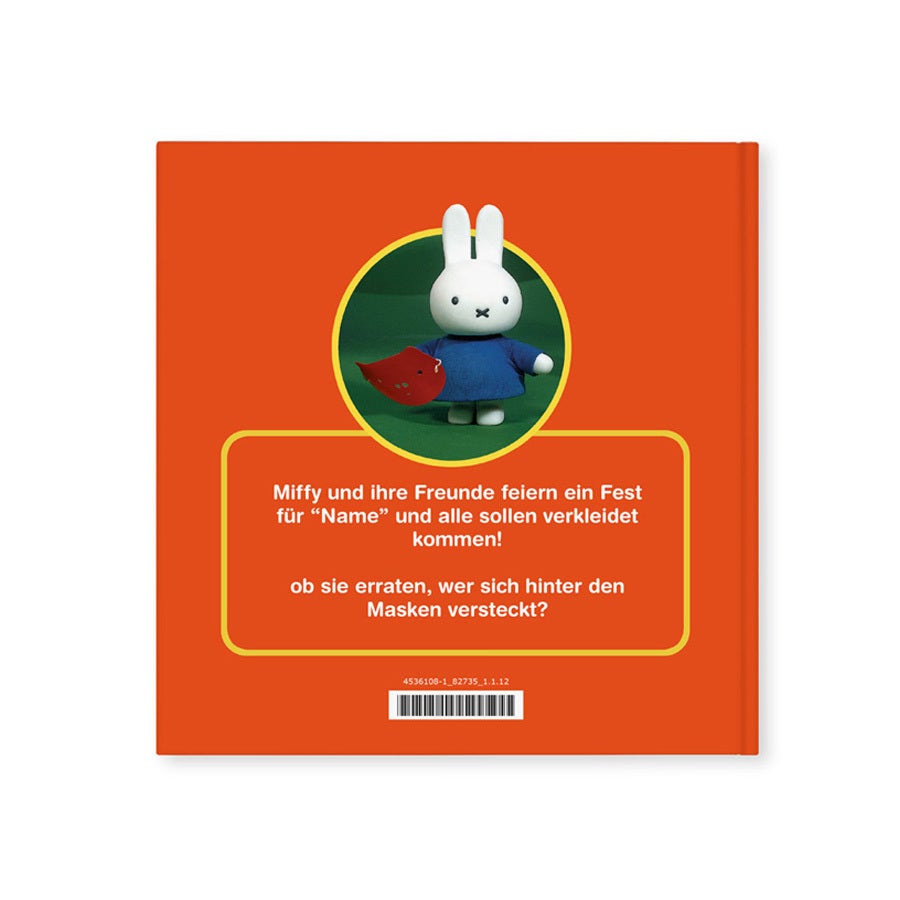 Miffy Geschenkset-Kinderbesteck und Buch mit Namen