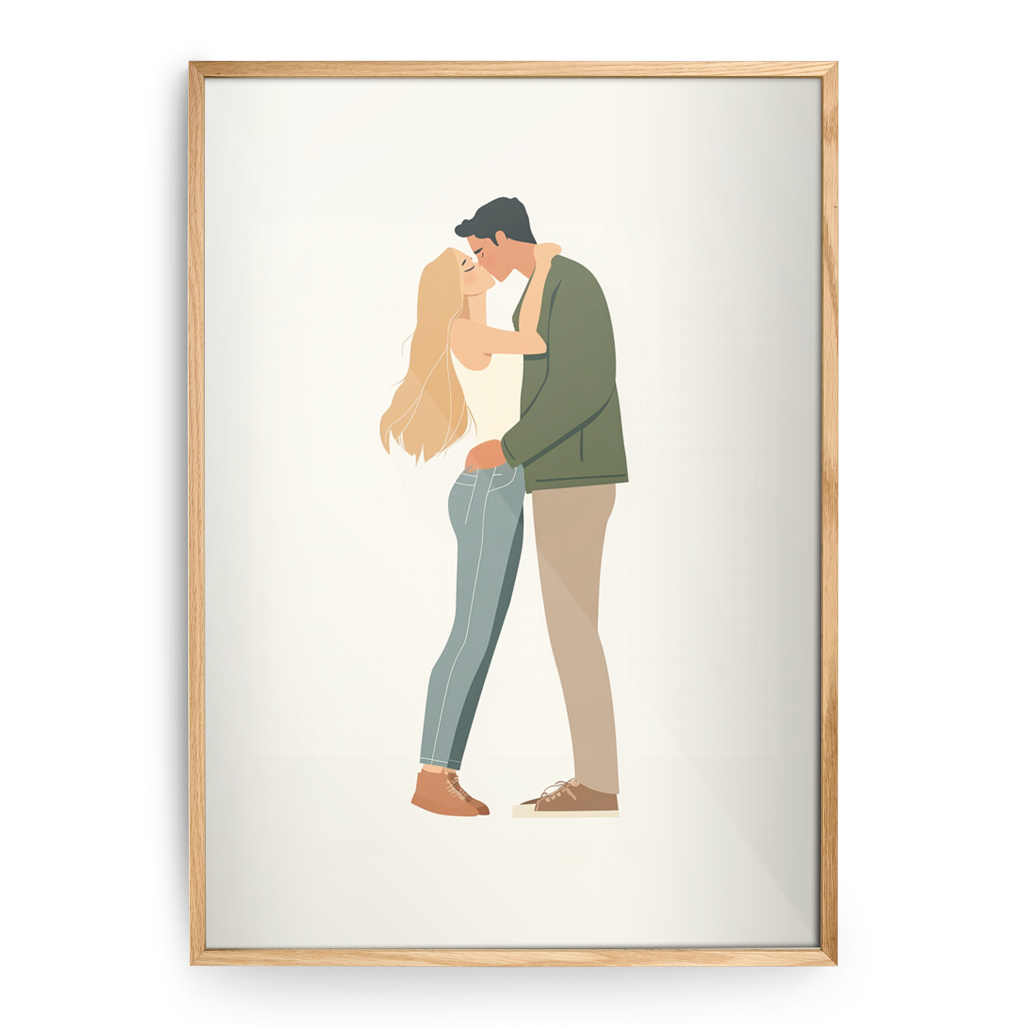 Personlig plakat i ramme