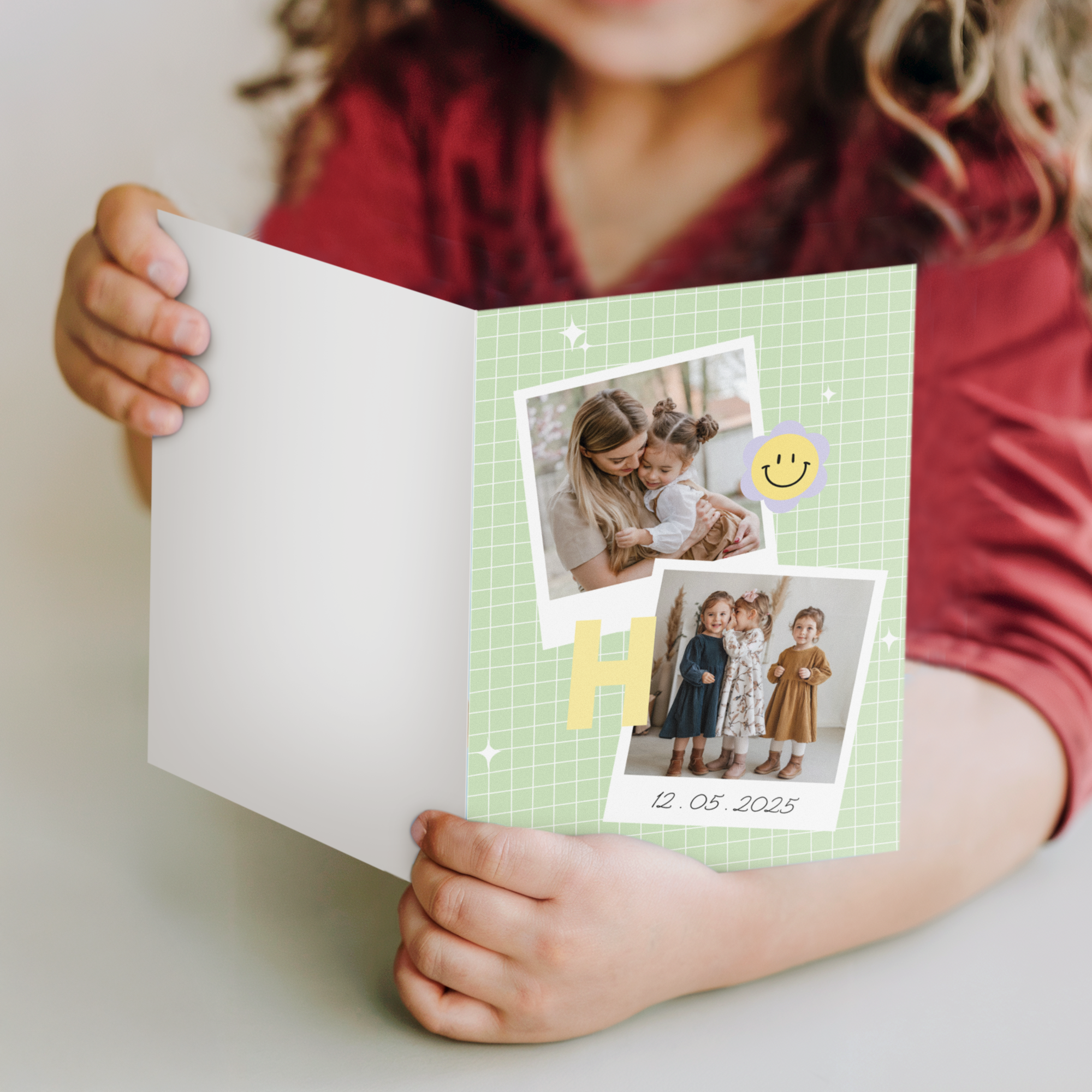 Biglietto comunione personalizzato