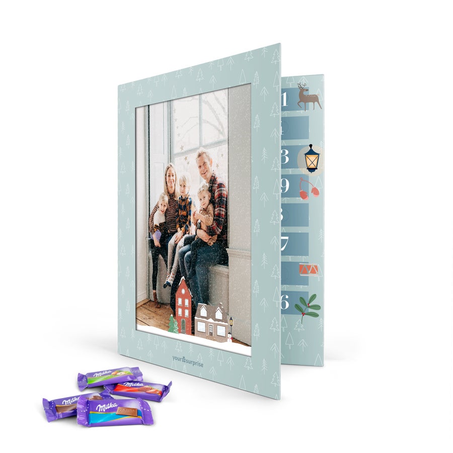 Calendrier de l'avent personnalisé - Milka Calendrier de l'avent personnalisé - Milka