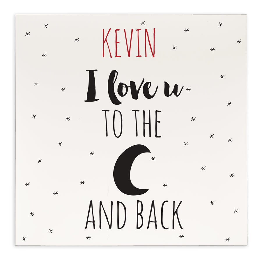 Personalised decorative tile - Hardboard - 15 x 15 cm