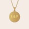 Round pendant necklace Round pendant necklace