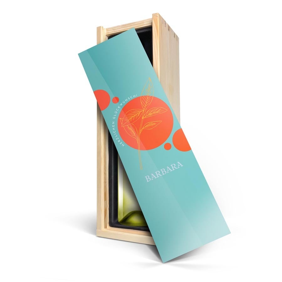 Wein in bedruckter Kiste - Riondo Pinot Grigio