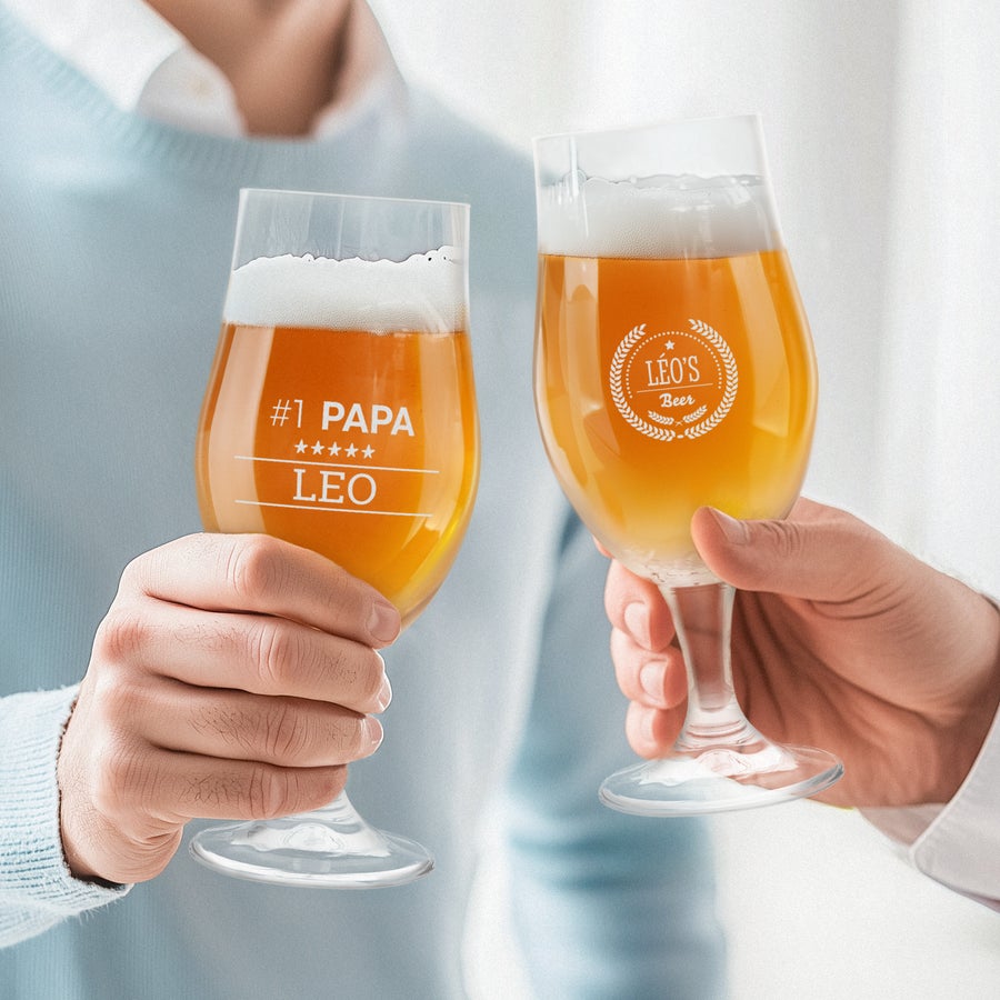 Verre à bière personnalisable Verre à bière personnalisable
