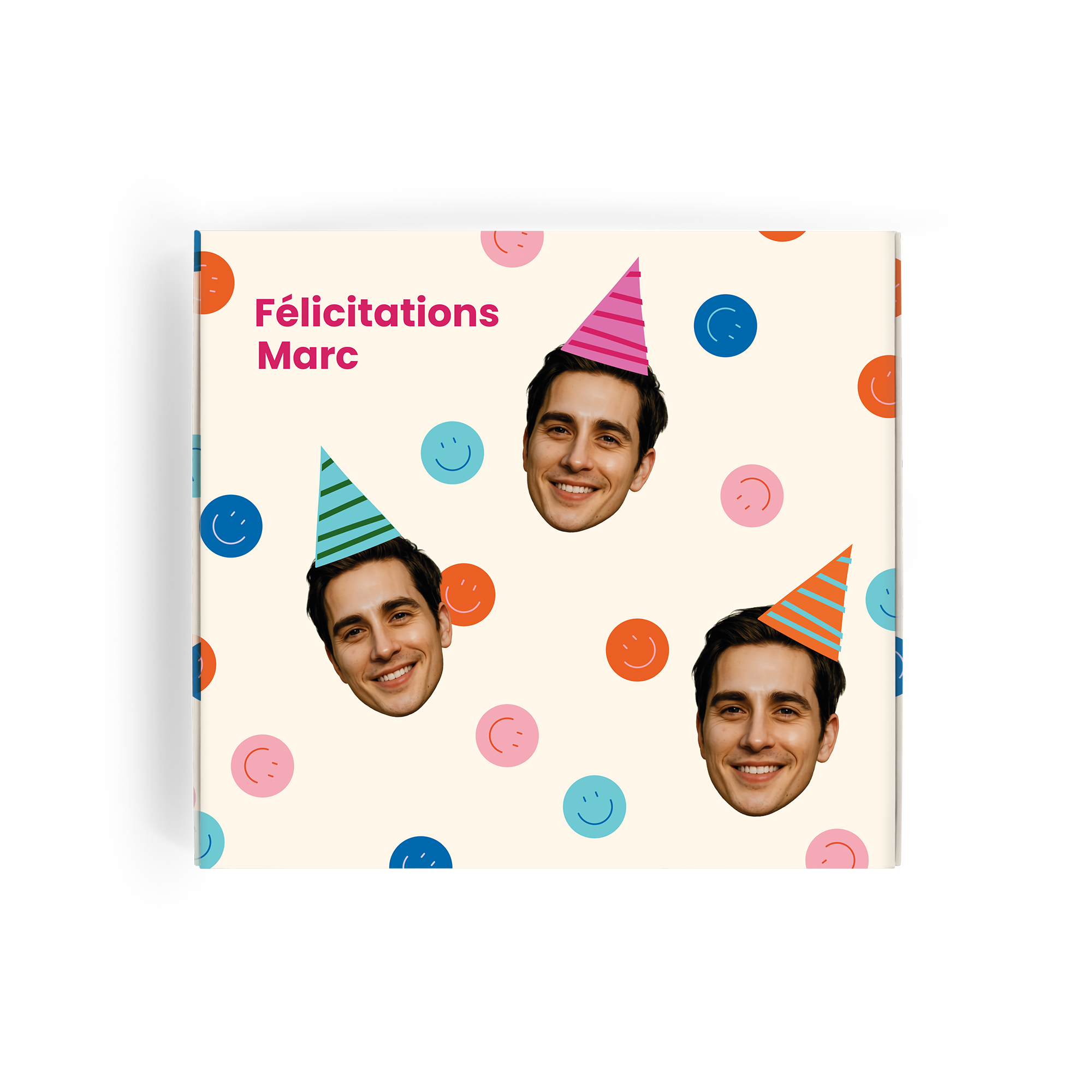 Coffret cadeau de chaussettes personnalisé