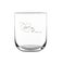 Luxurious personalised water glass