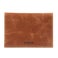 Engraved business card holder - Brown