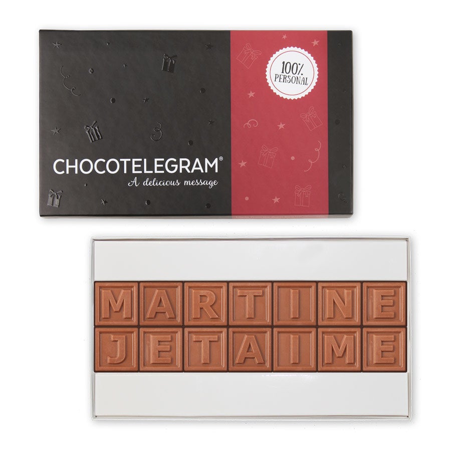 Chocotelegram - Coffret 14 caractères