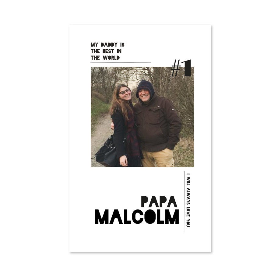 Personalised notebook - Father's Day Personalised notebook - Father's Day