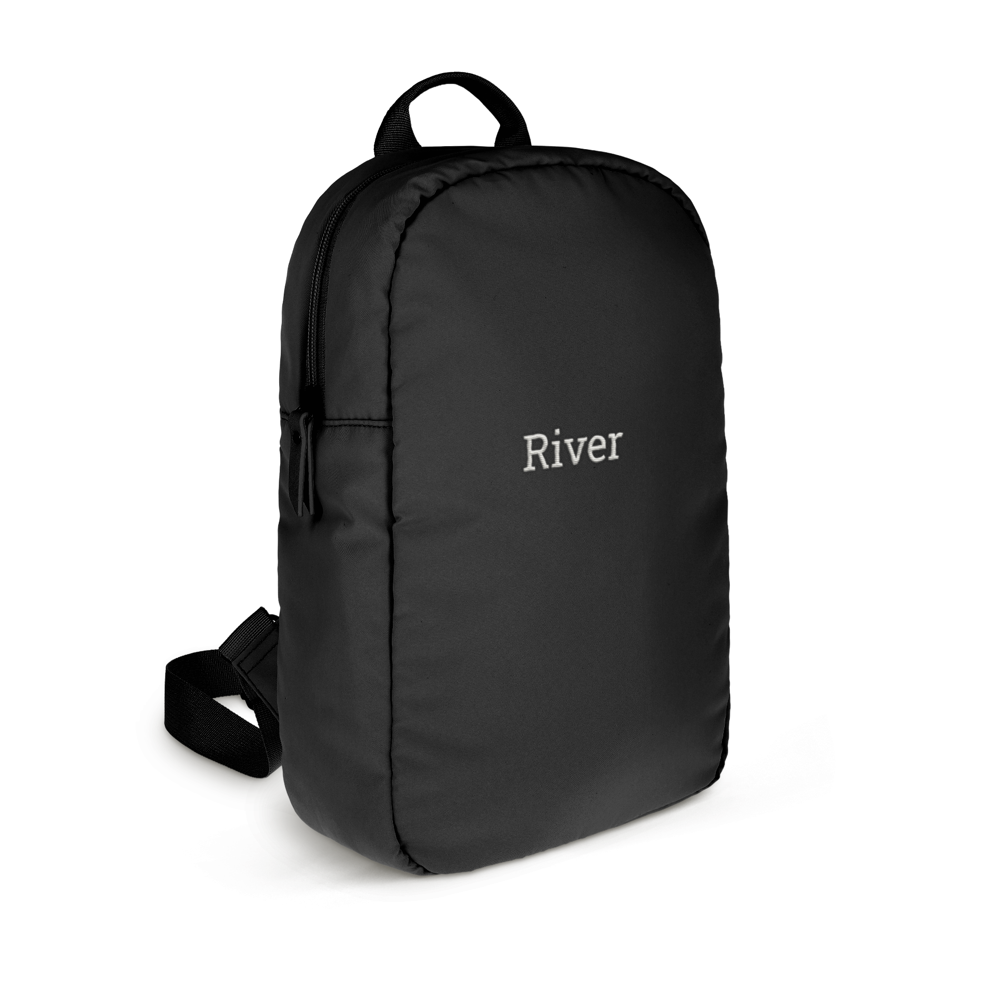 Embroidered backpack