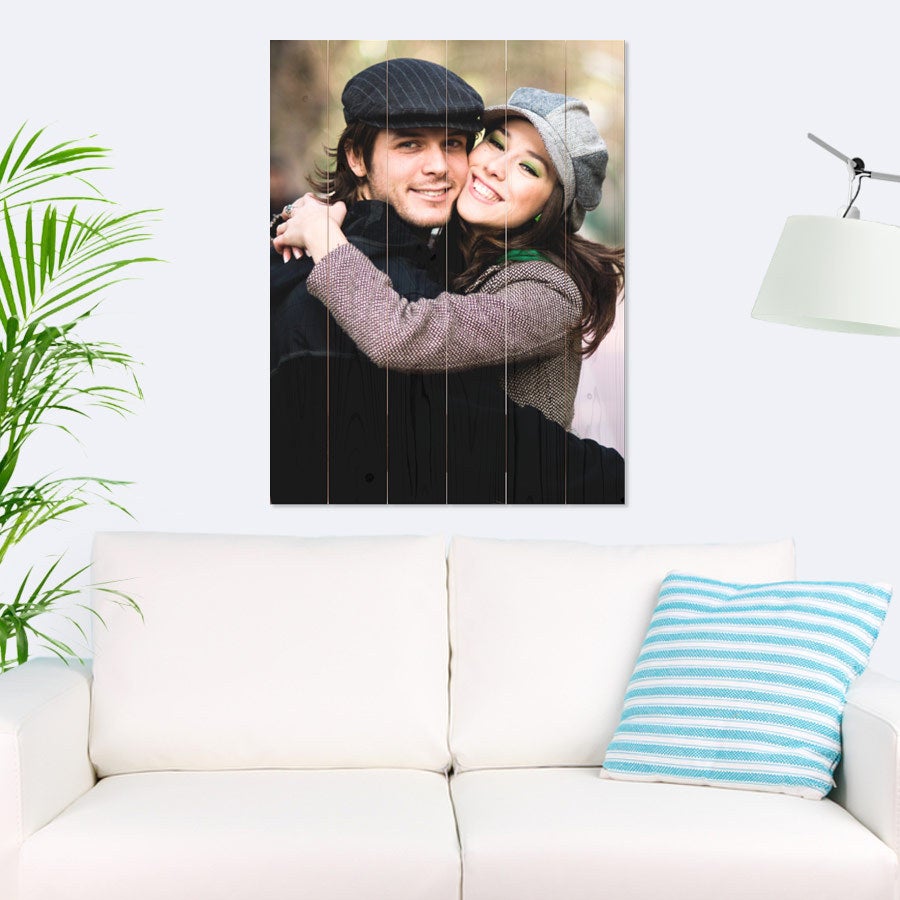 Photo print on wood - planks (60x80cm)