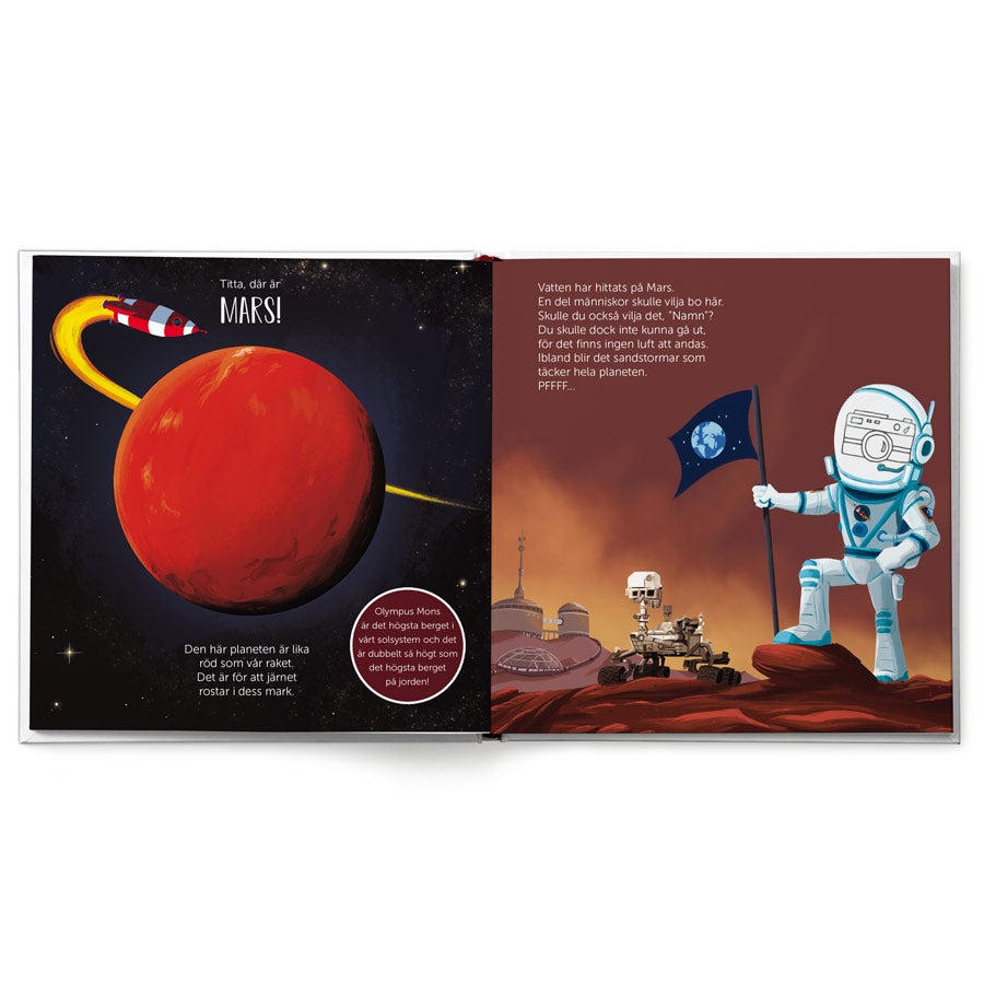 Personlig bok - Den lilla astronauten