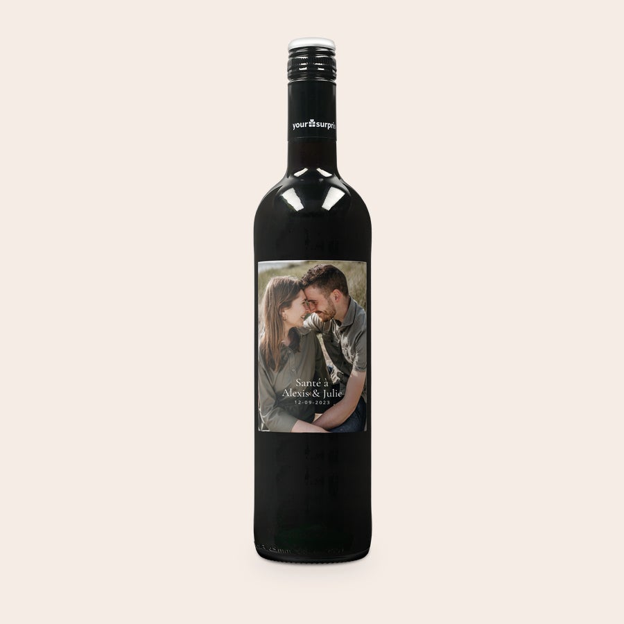 Vin Maison de la Surprise - Cabernet Sauvignon personnalisé Vin Maison de la Surprise - Cabernet Sauvignon personnalisé