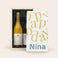 Vin gavesæt med personlig etikette og trækasse - Salentein Pinot Noir & Chardonnay Vin gavesæt med personlig etikette og trækasse - Salentein Pinot Noir & Chardonnay