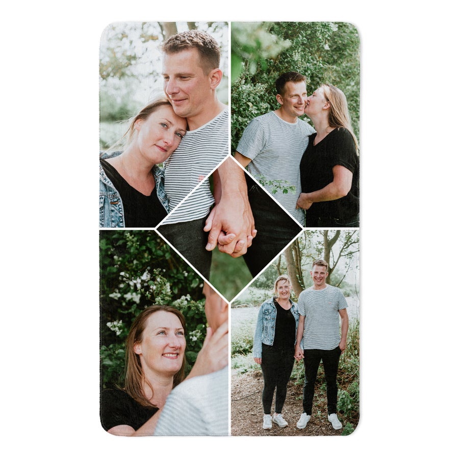 Personalised photo blanket