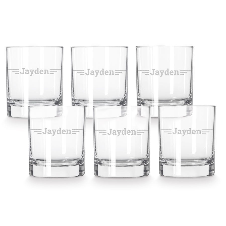 Whiskyglas mit Gravur