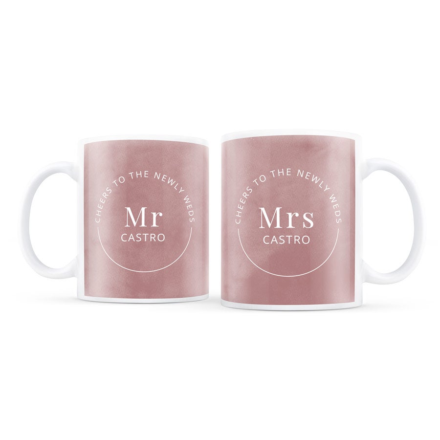 Set de tazas personalizadas - Amor