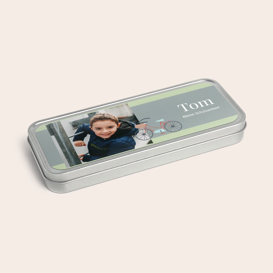 Stiftebox mit Foto Stiftebox mit Foto