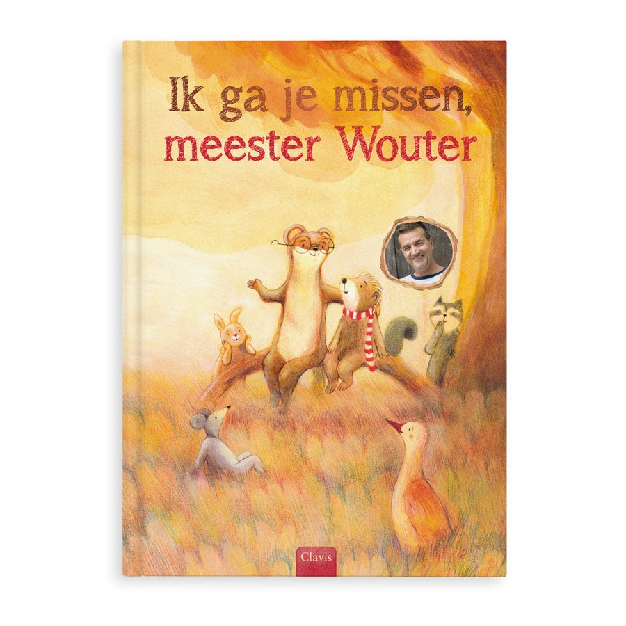 Ik ga je missen juf/meester personaliseren