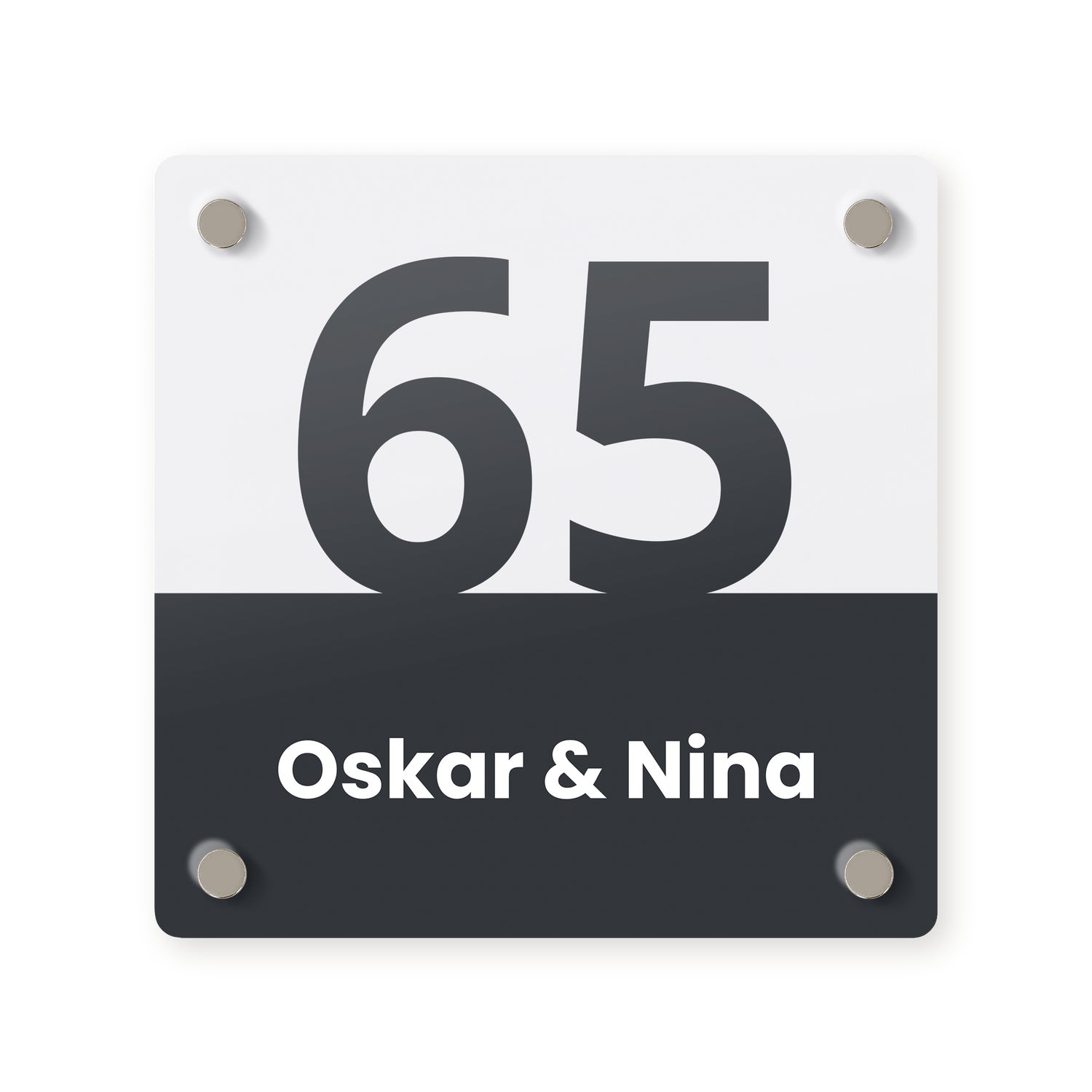 Personligt dørskilt