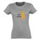 T-shirt - Femme - Gris chiné -  S