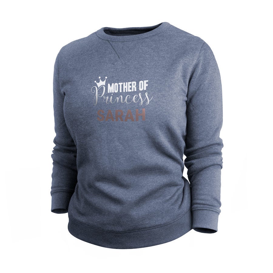 Personalised sweater - Women - Indigo - M