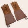 Personalised leather BBQ gloves Personalised leather BBQ gloves