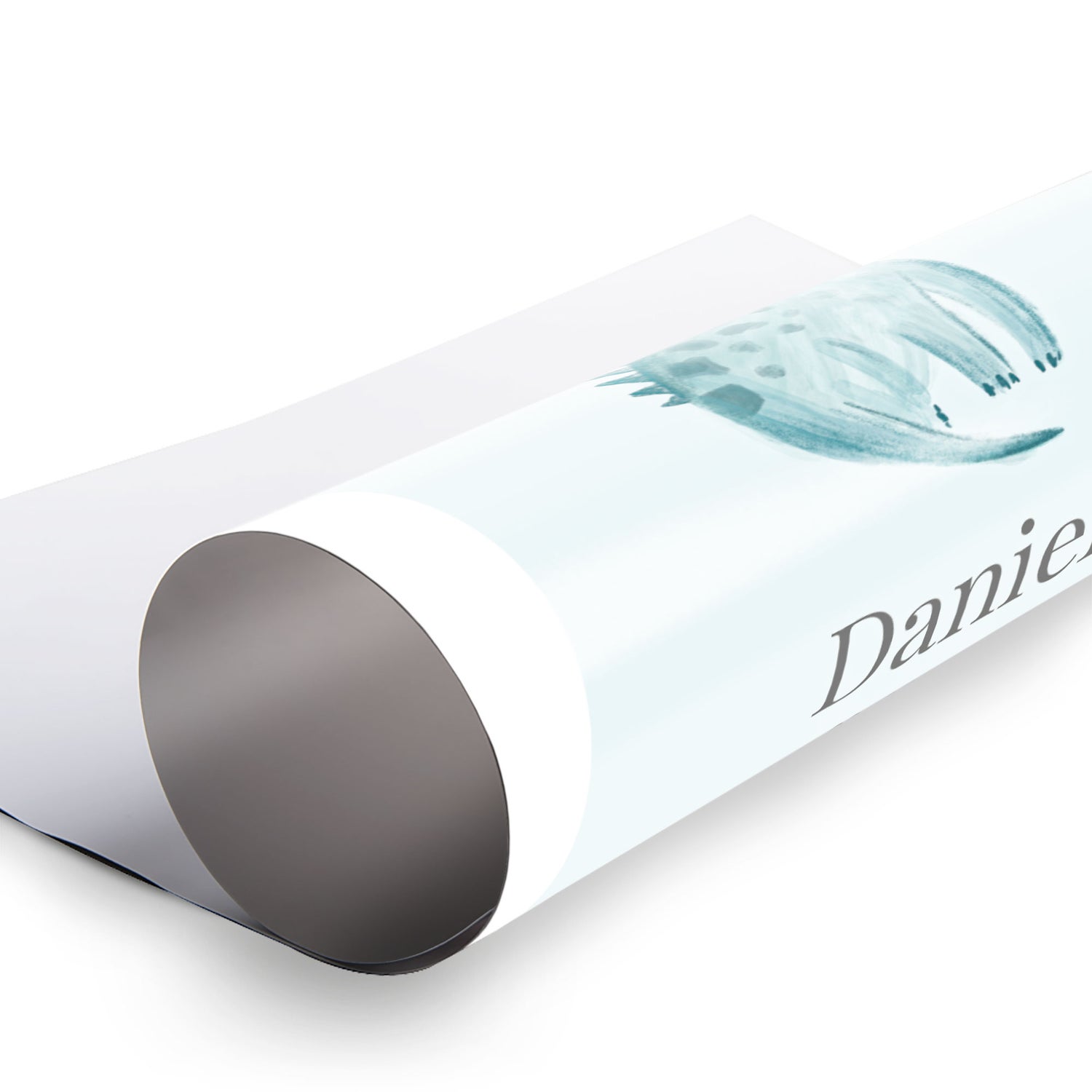 Personaliseret fødselsplakat - 50 x 75 cm