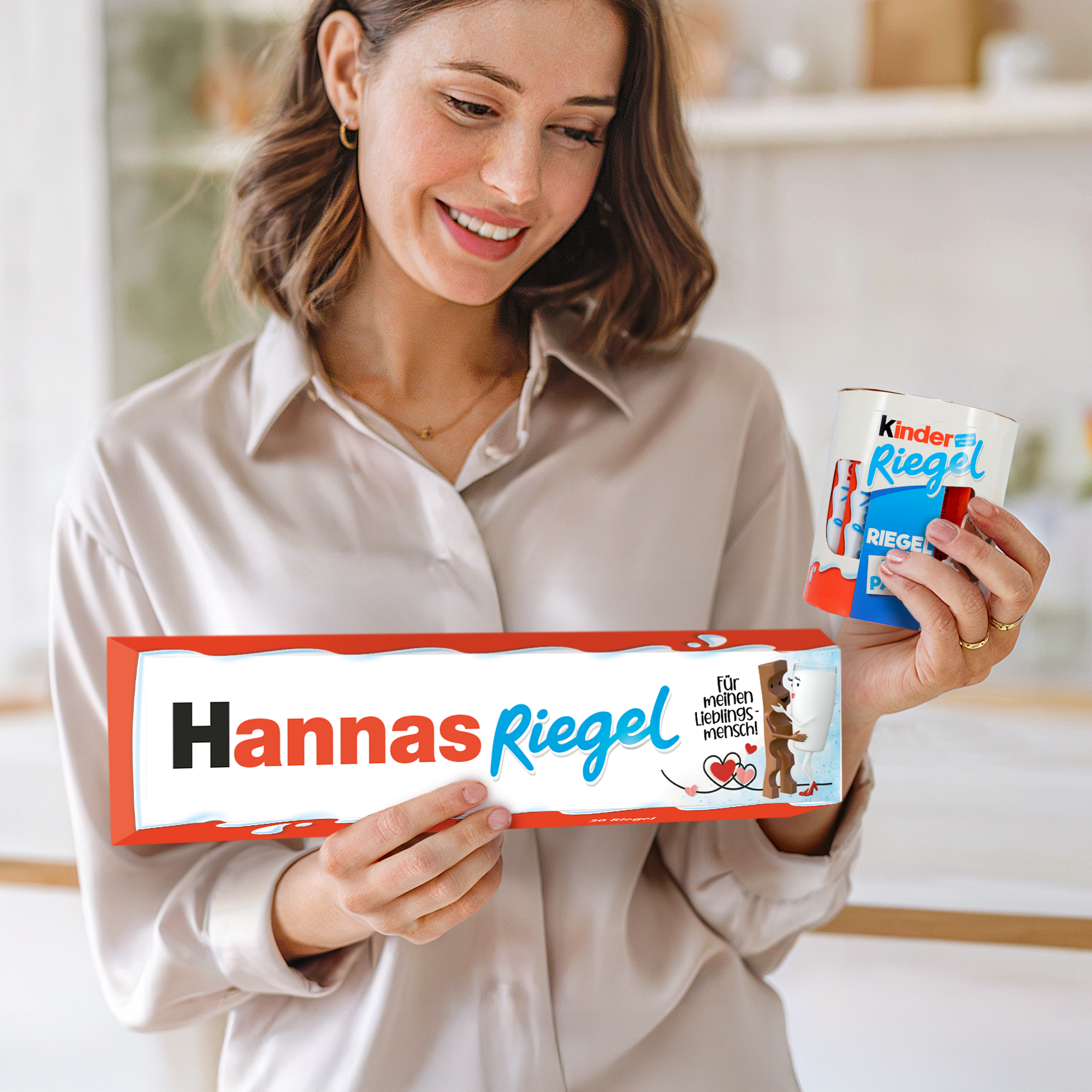 Personalisierte XXL-kinder Riegel