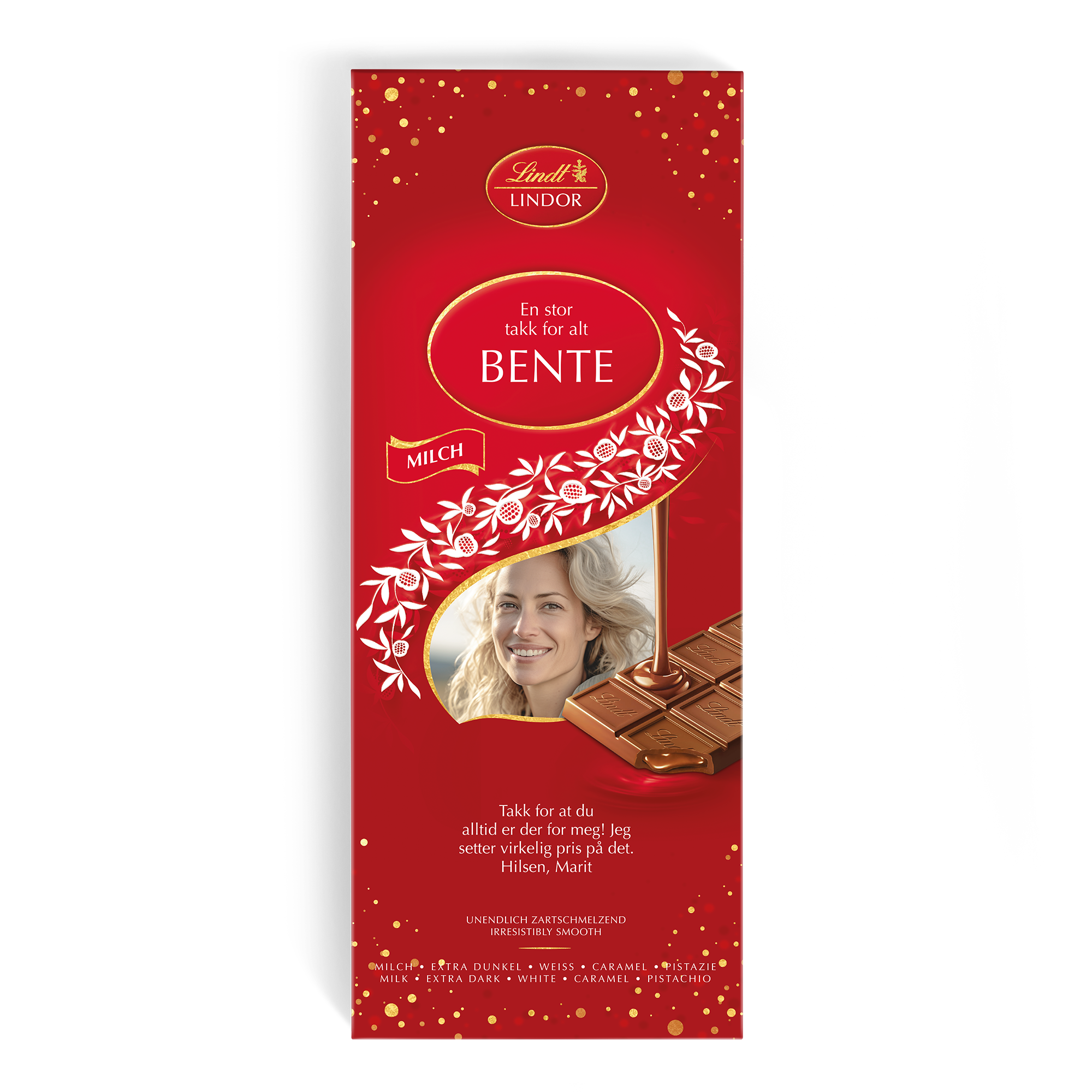XL Lindor sjokoladeplate