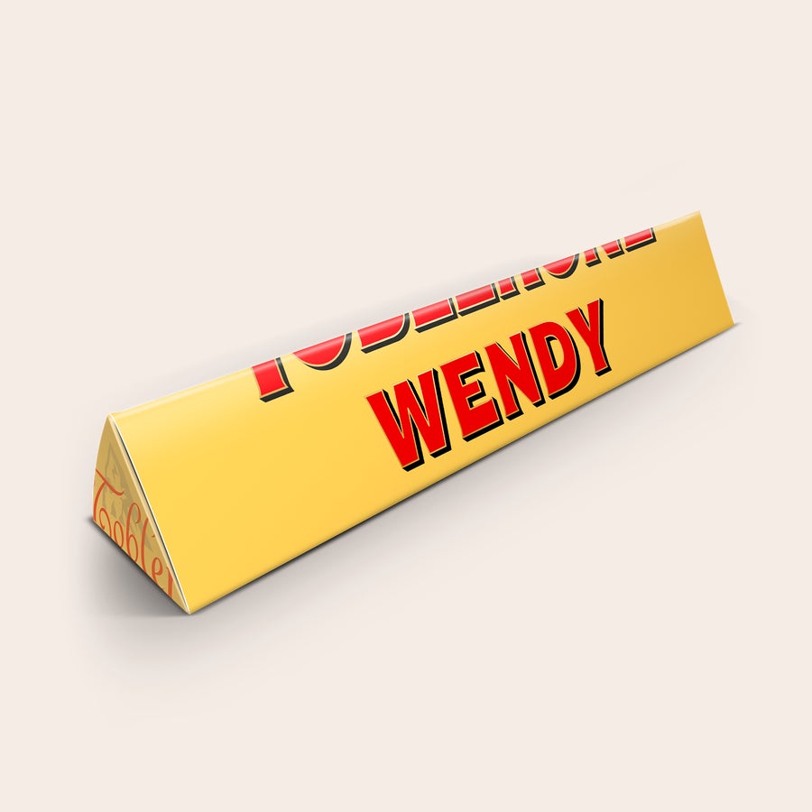 Toblerone personnalisé Toblerone personnalisé