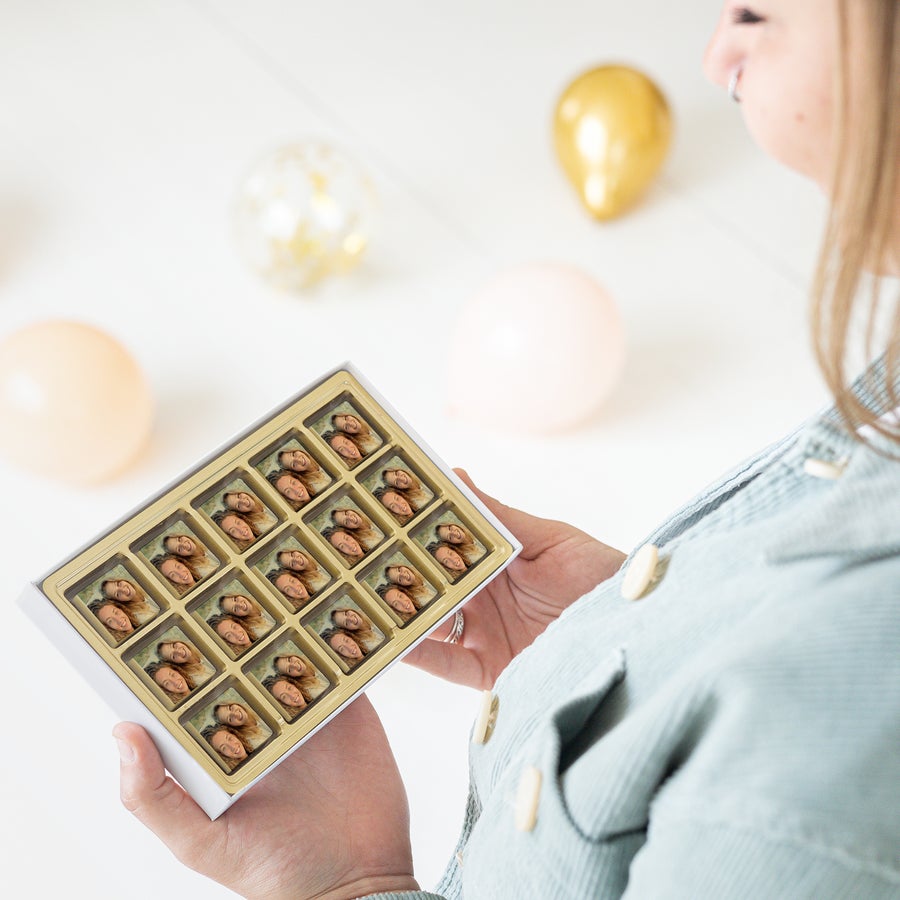 Personalised photo chocolates Personalised photo chocolates
