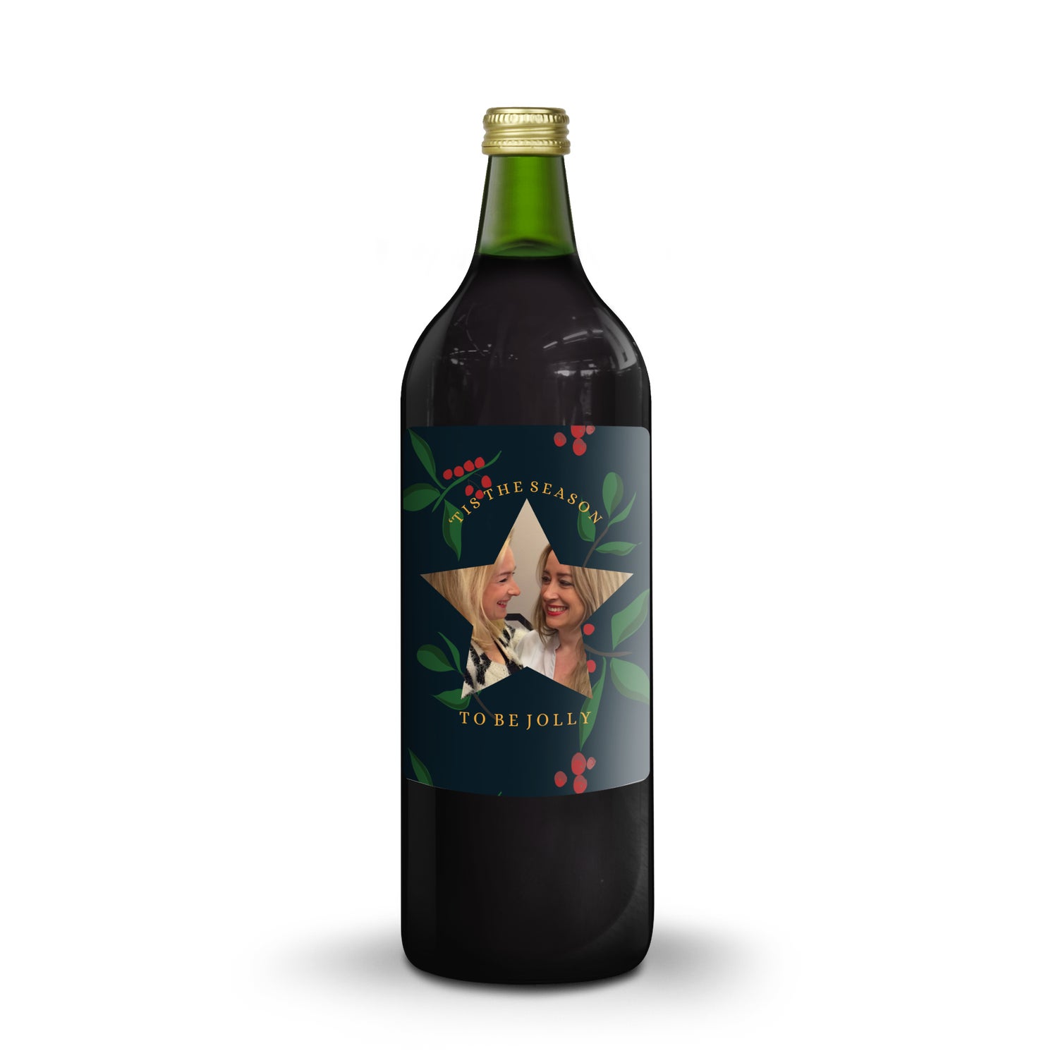 Grzane wino z personalizowan� etykiet� Gl�hwein - Engelsglut