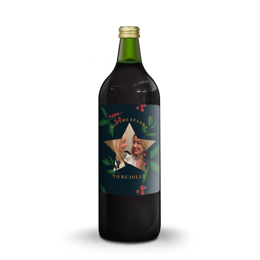 VIN CHAUD – Offrez un vin chaud avec une bouteille personnalisée