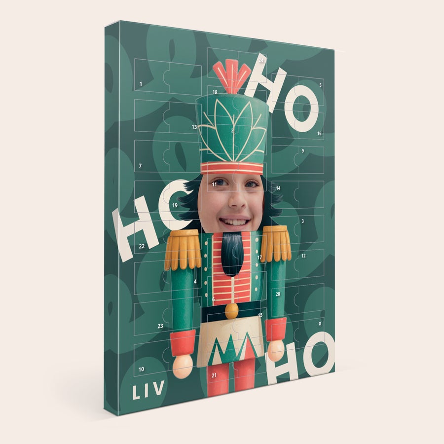Personalizovaný adventní kalendář s čokoládou pro děti. Personalizovaný adventní kalendář s čokoládou pro děti.