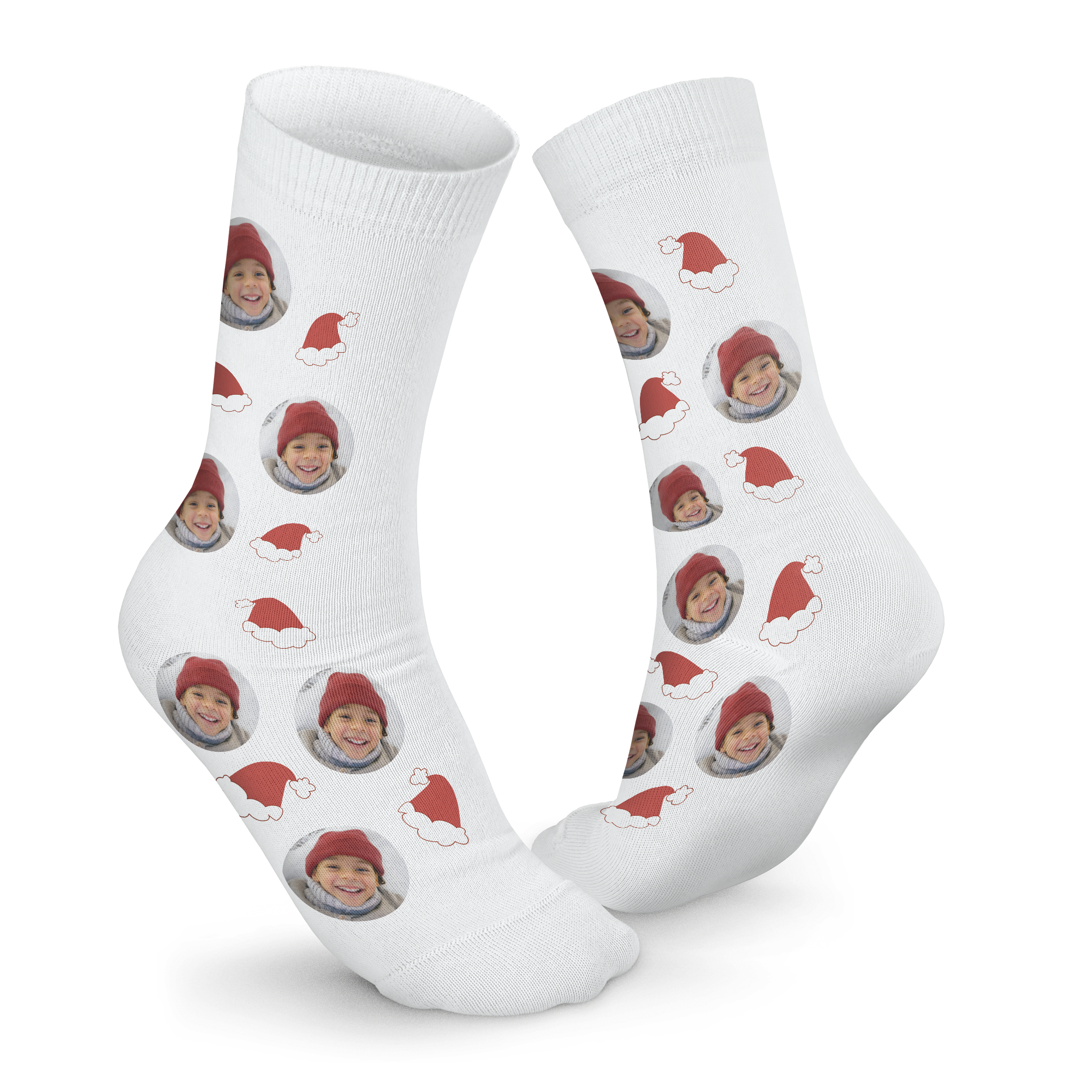 Calcetines navideños personalizados