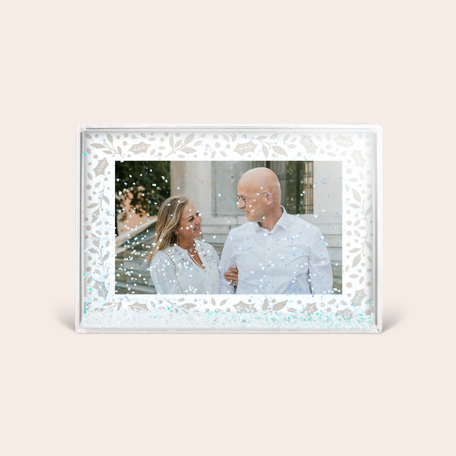 Sneeuwblok personaliseren met foto Sneeuwblok personaliseren met foto