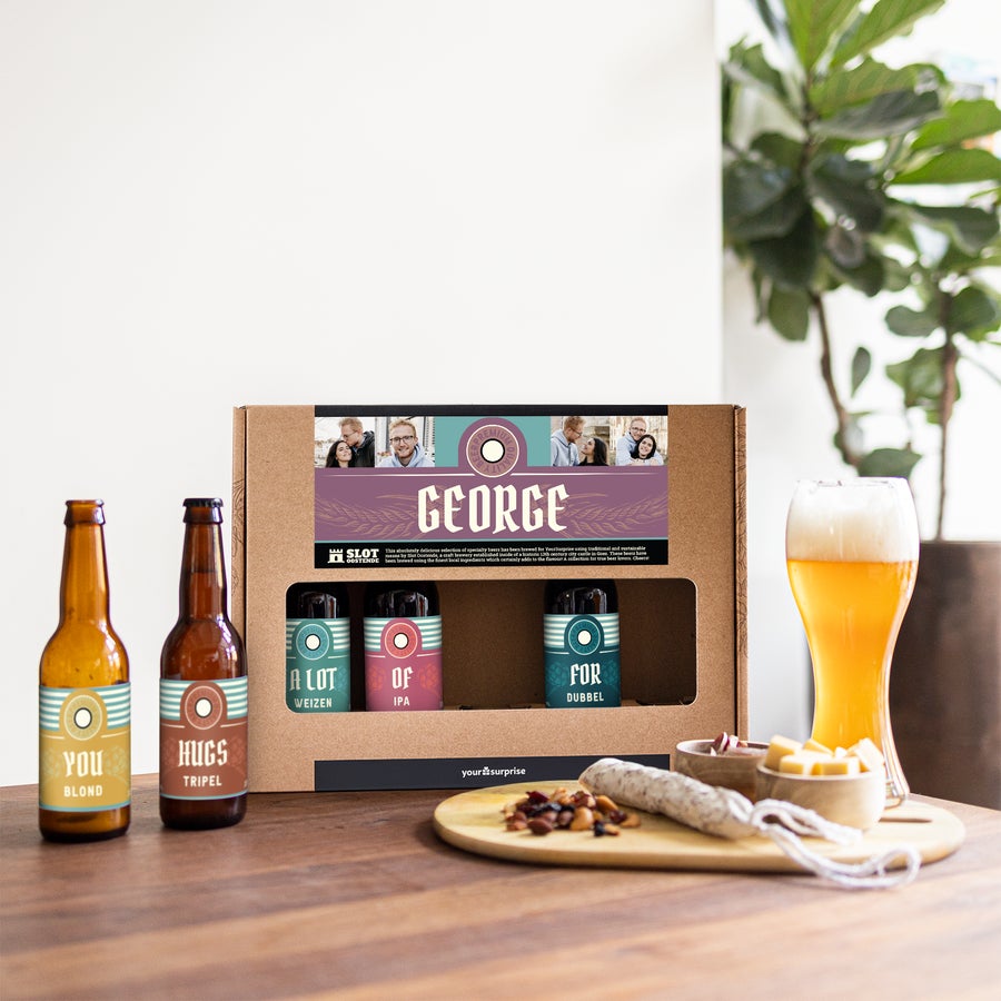 Colección personalizada de cervezas 