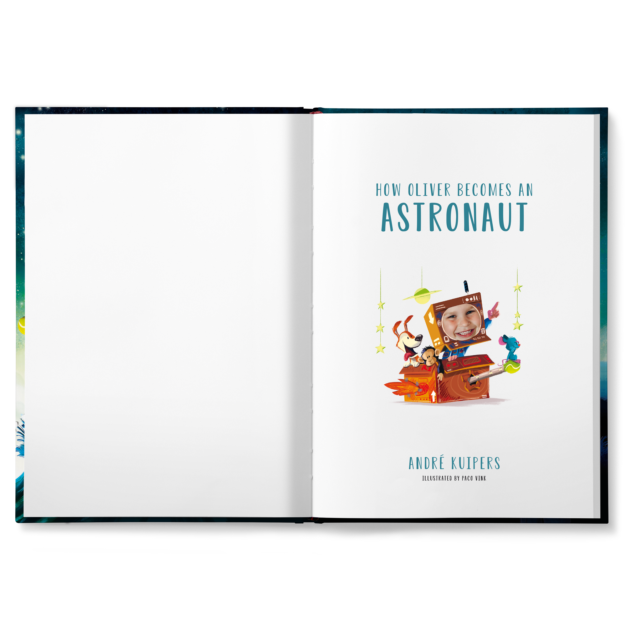 Personalised children's book - How can I become an astronaut?