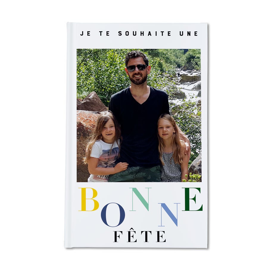 Carnet personnalisé - Fête des Pères