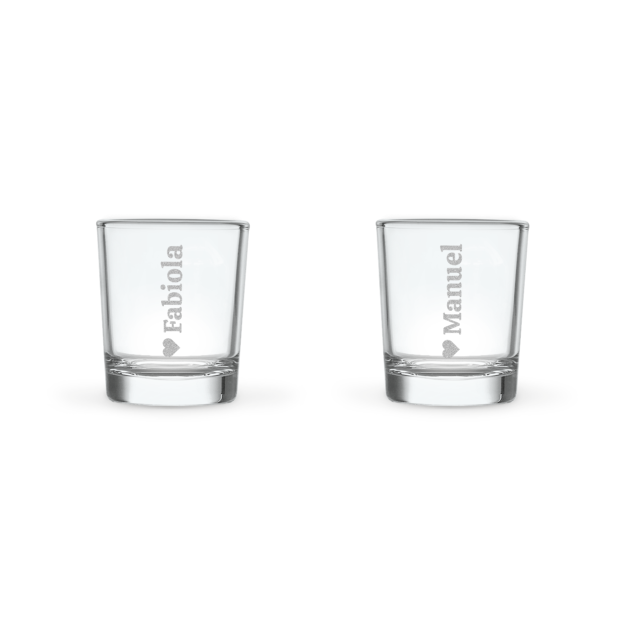 Schnapsglas mit Gravur