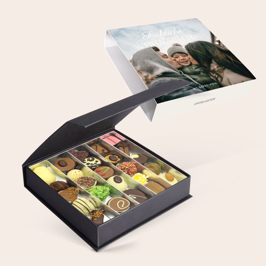 Weihnachtspralinen personalisieren - Geruba Weihnachtspralinen personalisieren - Geruba